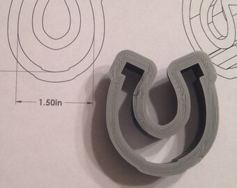 Fast Shipping!!! Mini Horse Shoe Cookie Cutter, St Patrick's  Cookie Cutter, Horseshoe Cookie Cutter