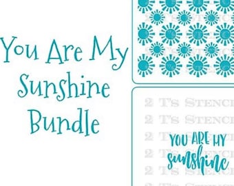 7029 J Wall Decor Painting Template Wall Stencil 11x20 Painting Stencil Stencil Stencils You Are My Sunshine Diy Craft Stencil Tools Painting Advancedrealty Com