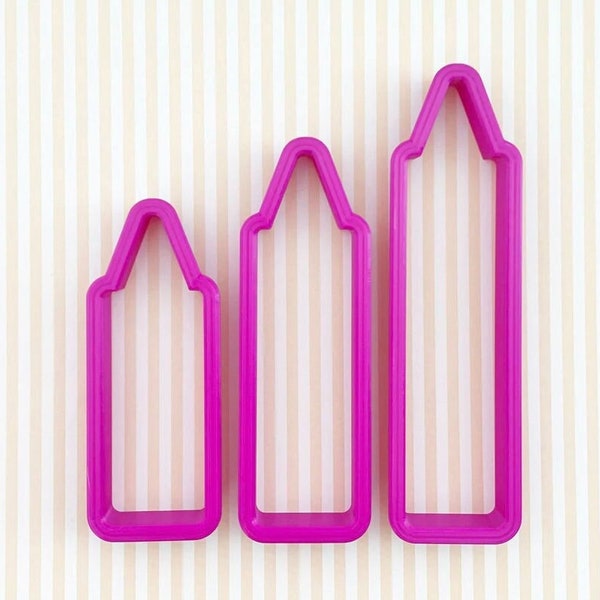 Fast Shipping! Crayon Cookie Cutter, School Minis Cookie Cutter by Brighton Cutters