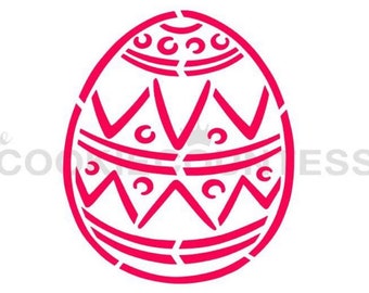 Fast Shipping!! Easter Egg PYO Stencil, Easter Cookies, Cookie Stencil, Egg Cookie Stencil, Egg Stencil, Easter Stencil