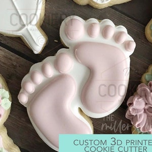 FAST SHIPPING!!! Baby Feet Cutter, Baby Shower Cookie Cutter, Baby Cookie Cutter, Craft Cutter.