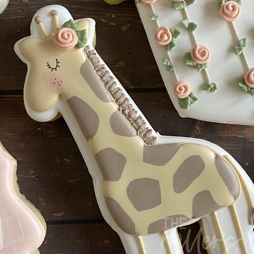 FAST SHIPPING Tall Giraffe Cookie Cutter Jungle Fondant Etsy