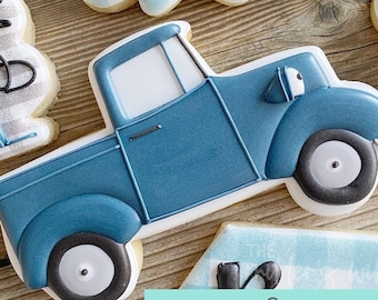 FAST SHIPPING!! Pickup Truck Cookie Cutter, Fall Cookie Cutter, Thanksgiving Cookie Cutter