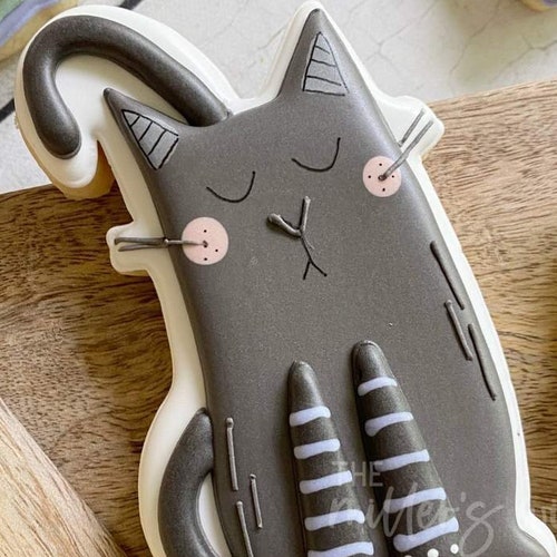 FAST SHIPPING Black Cat Cookie Cutter Cat Cookie Cutter Etsy
