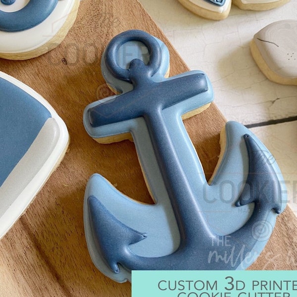 FAST SHIPPING!!! Anchor Cookie Cutter, Summer Cookie Cutter, Nautical Cookie Cutter