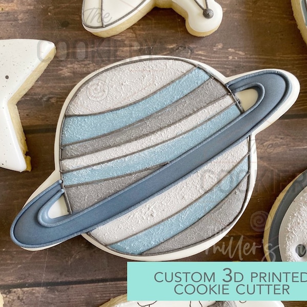 FAST SHIPPING!!! Planet Cookie Cutter, Spaceman Cookie Cutter, Space Alien Cookie Cutter, Space Cookie Cutter