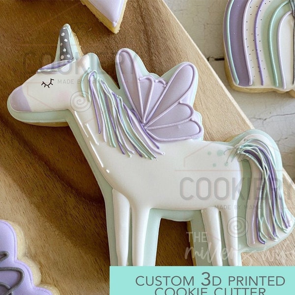 FAST SHIPPING!!! Standing Unicorn Cookie Cutter, Cookie Cutter, Unicorn Cutter