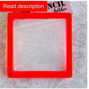 Fast Shipping!! Silk Screen Frame for the New Sweet Stencil Holder, Stencil Frame, The Sweetest Tiers