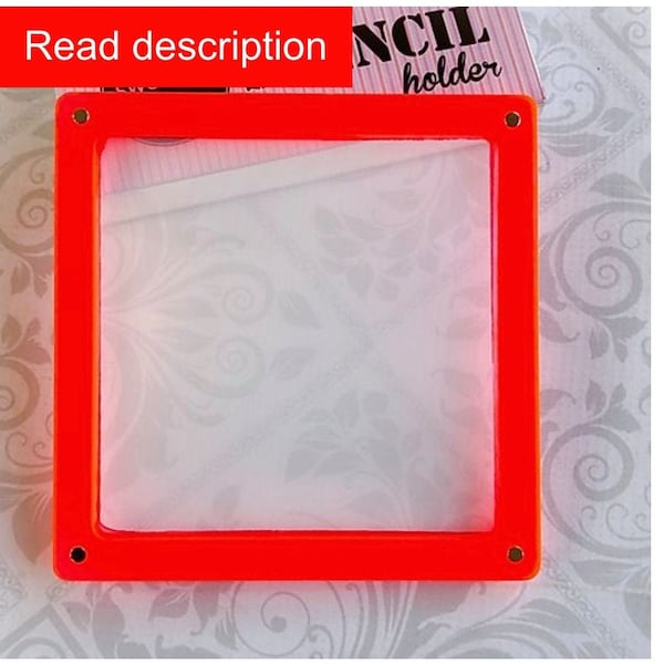 Fast Shipping!! Silk Screen Frame for the New Sweet Stencil Holder, Stencil Frame, The Sweetest Tiers