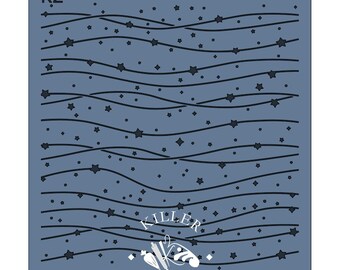 Galaxy stencil | Etsy