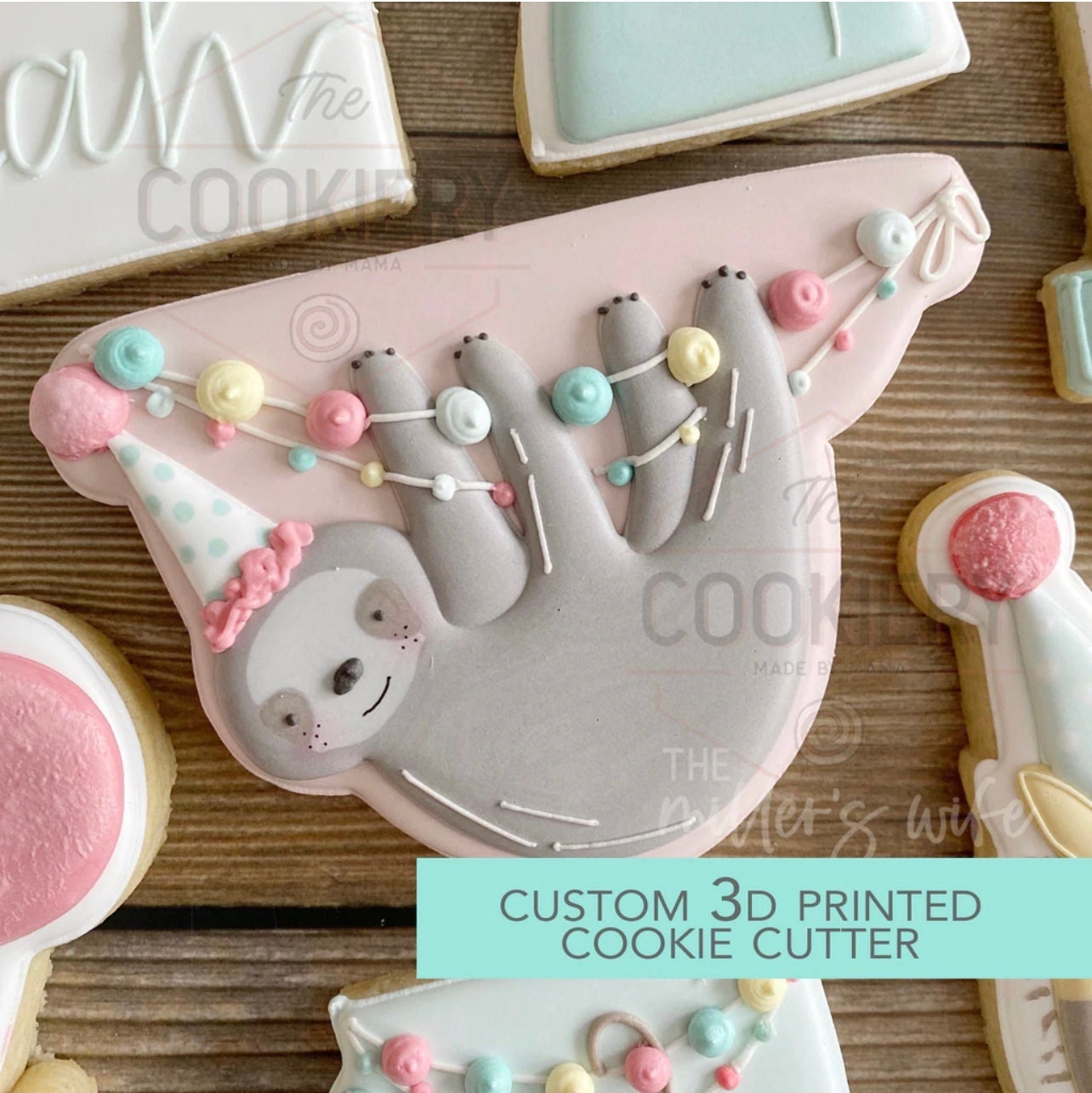 FAST SHIPPING Hanging Sloth Cookie Cutter Cookie Cutter Etsy