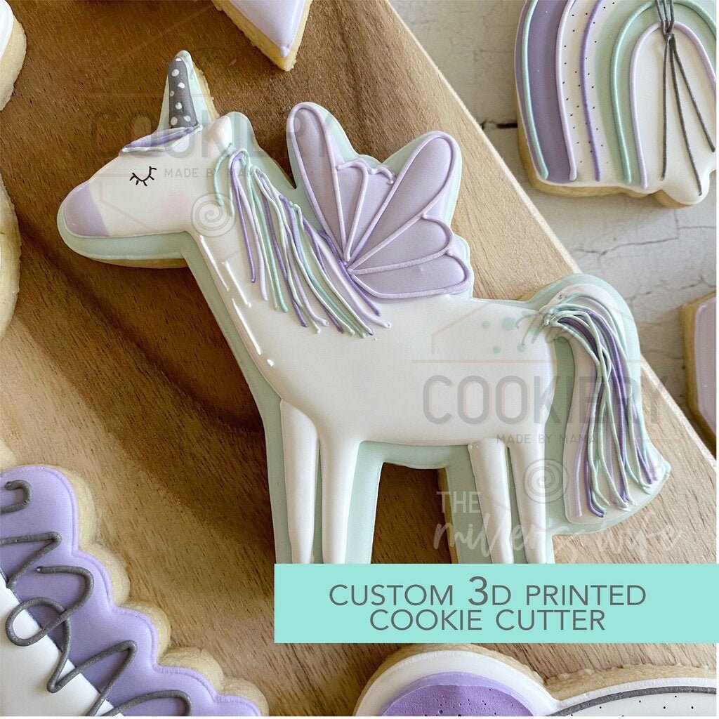 FAST SHIPPING Standing Unicorn Cookie Cutter Cookie Etsy