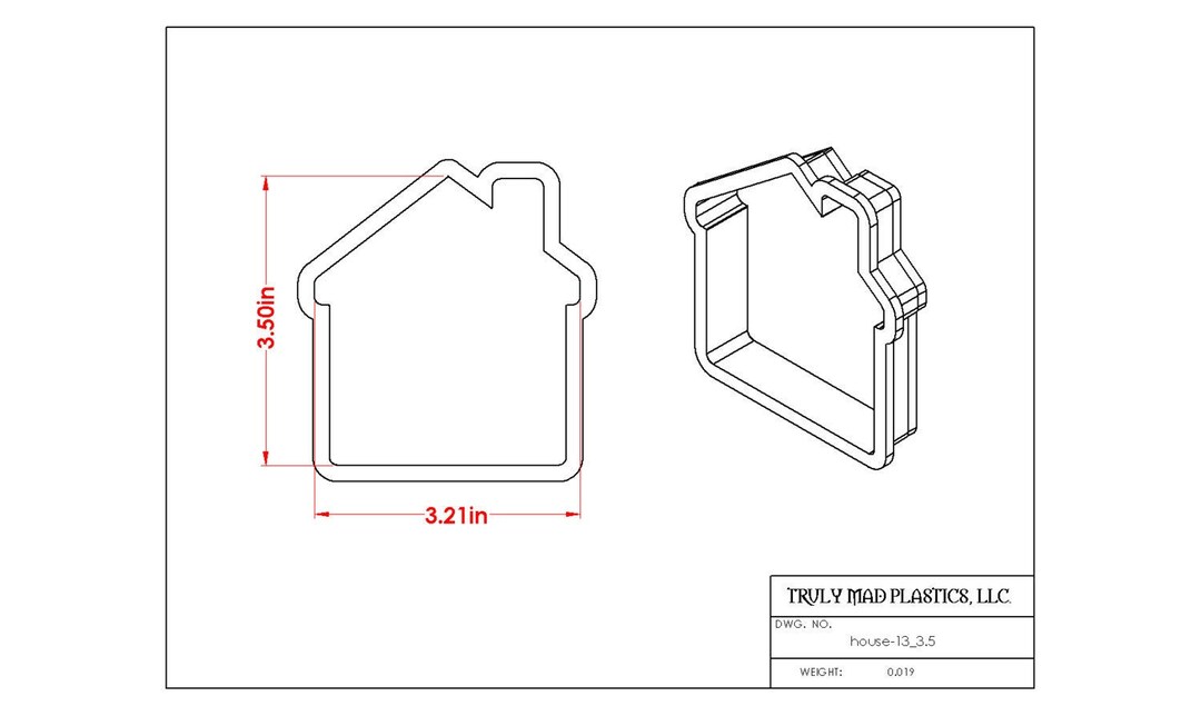 FAST SHIPPING House Cookie Cutter, Home Cookie Cutter, Housewarming