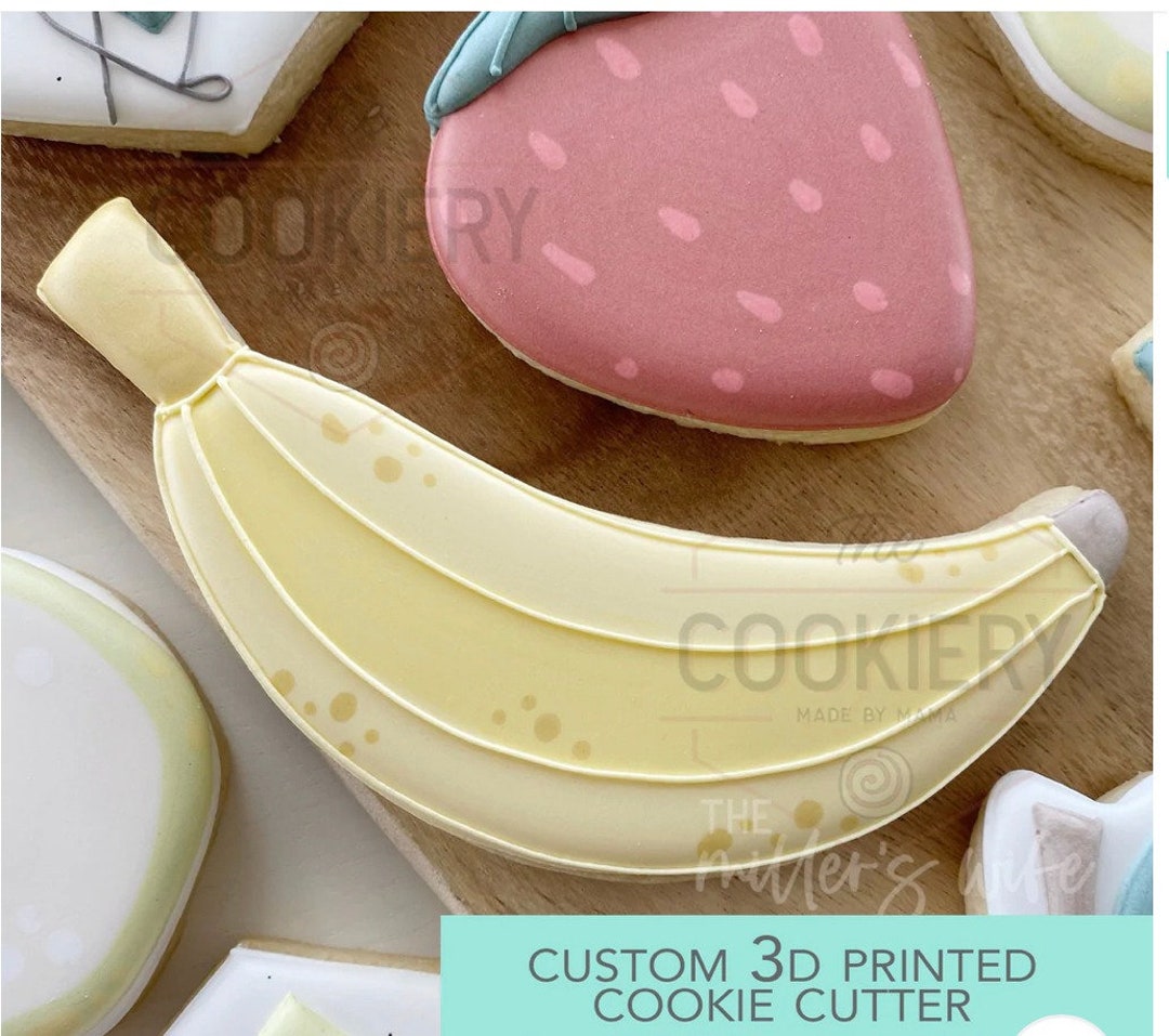 FAST SHIPPING Banana Cookie Cutter Summer Cookie Cutter Etsy