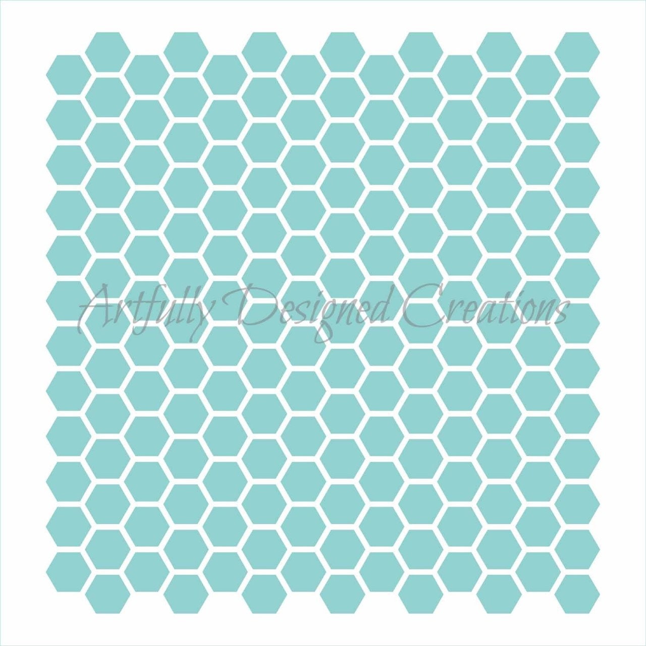 FAST SHIPPING Honeycomb Stencil - Etsy
