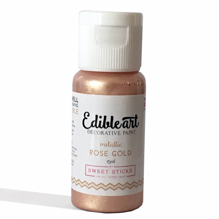 FAST SHIPPING!! Metallic Rose Gold Edible Art Paint, Edible Food ... FAST SHIPPING!! Metallic Rose Gold Edible Art Paint, Edible Food ...