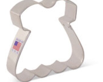 Fast Shipping!!! 3" Baby Dress Tund Cutter,  Baby Dress Cookie Cutter 3", Cookie Cutter.