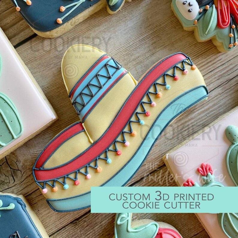 FAST SHIPPING Sombrero Cookie Cutter Cinco De Mayo Cookie Etsy