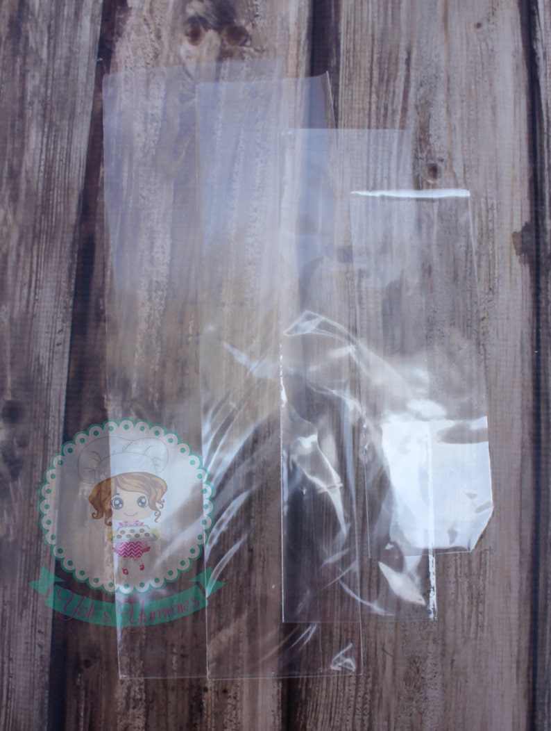 FAST Shipping 100 Clear High Quality Cellophane bags, Cookie Bags, Food Packing, Favor Bags, Invitation Bags, image 4