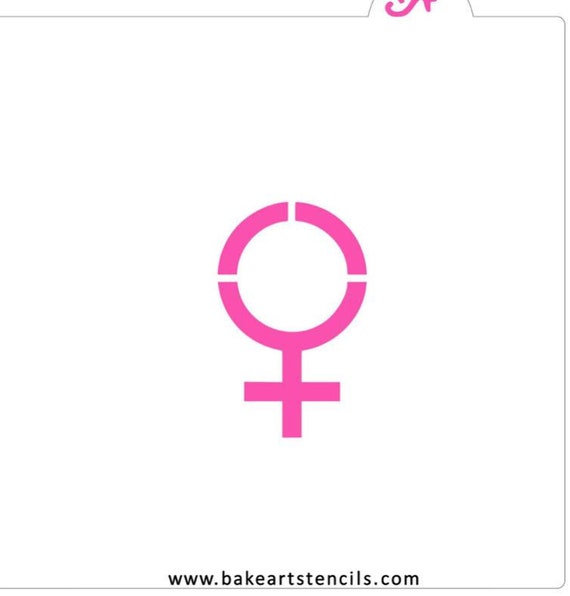 FAST SHIPPING Female Symbol Stencil Woman Symbol Stencil - Etsy