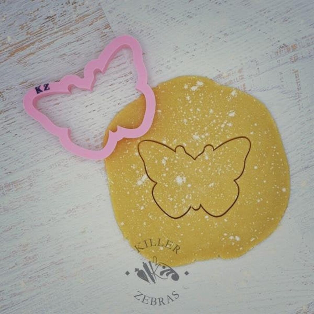 Fast Shipping Butterfly Cookie Cutter and Stencil, Butterfly Cutter