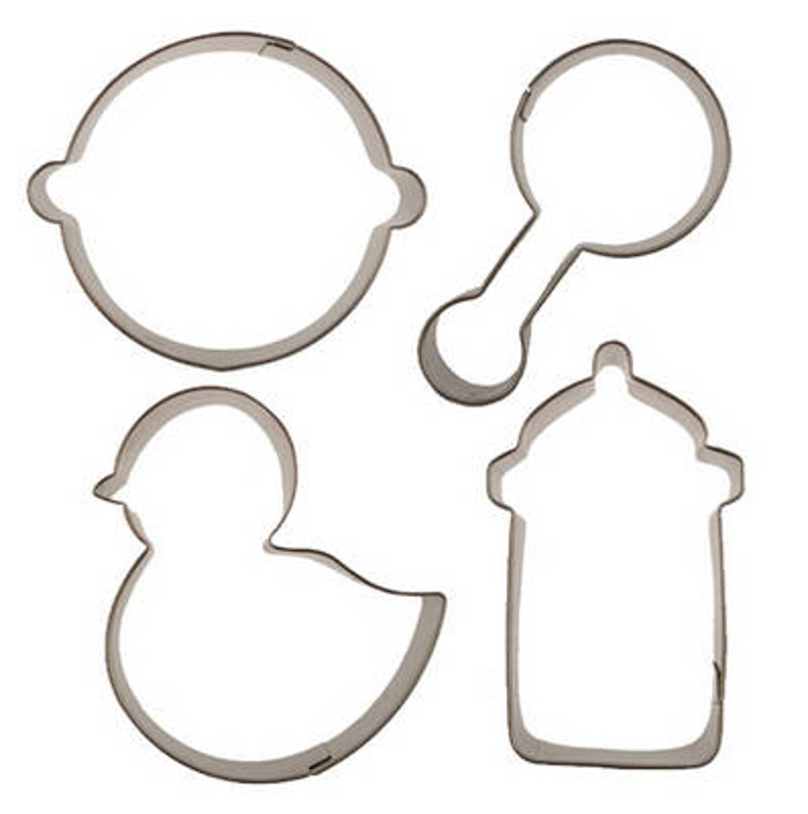 FAST SHIPPING Baby Shower Cookie Cutter Set Baby Fondant Etsy
