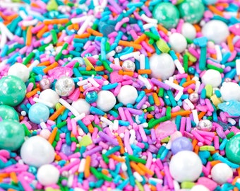 Fast Shipping!!! Group Hug Sprinkles Gluten Free, Kosher, Vegan, Vegetarian, Sweetapolita Jimmies Sprinkles, Edible Sugar Decoration.