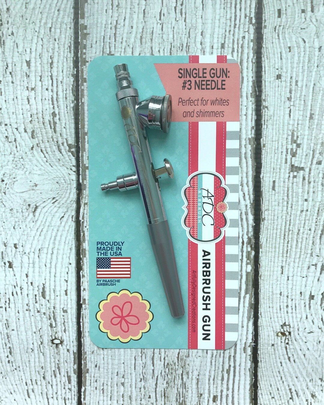 FAST SHIPPING ADC Airbrush 3 Gun for Airbrush, Back up Airbrush Gun