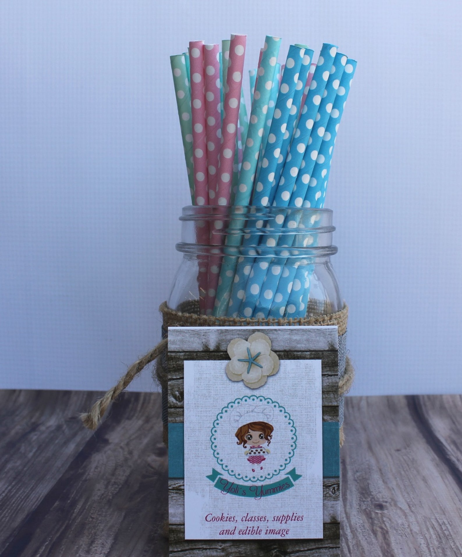 Polka Dots Paper Straws Cake Pop Straws Apple Paper Straws Etsy