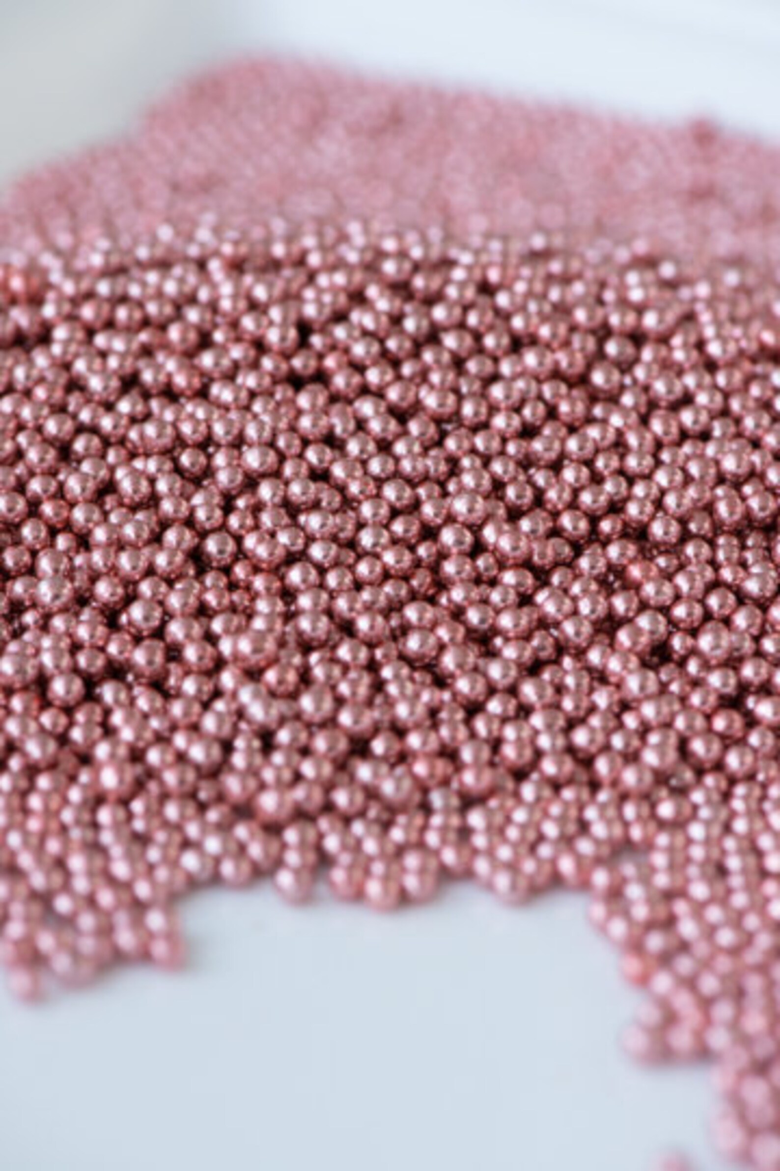 3MM 4MM or 6MM Rose Gold Dragées Sweetapolita Sprinkles Etsy