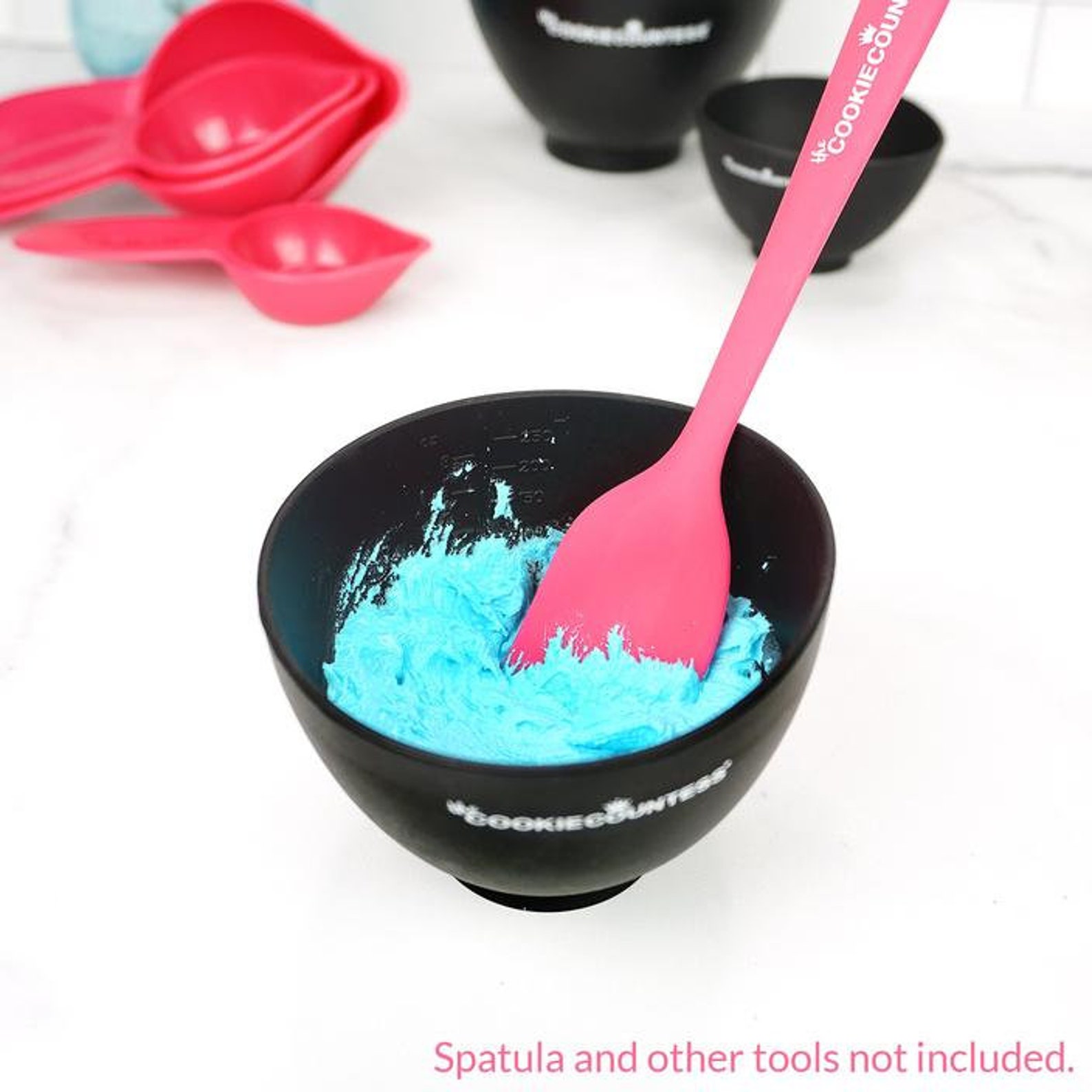 FAST SHIPPING Mini Silicone Bowl Set of 3 Cookie Supplies Etsy