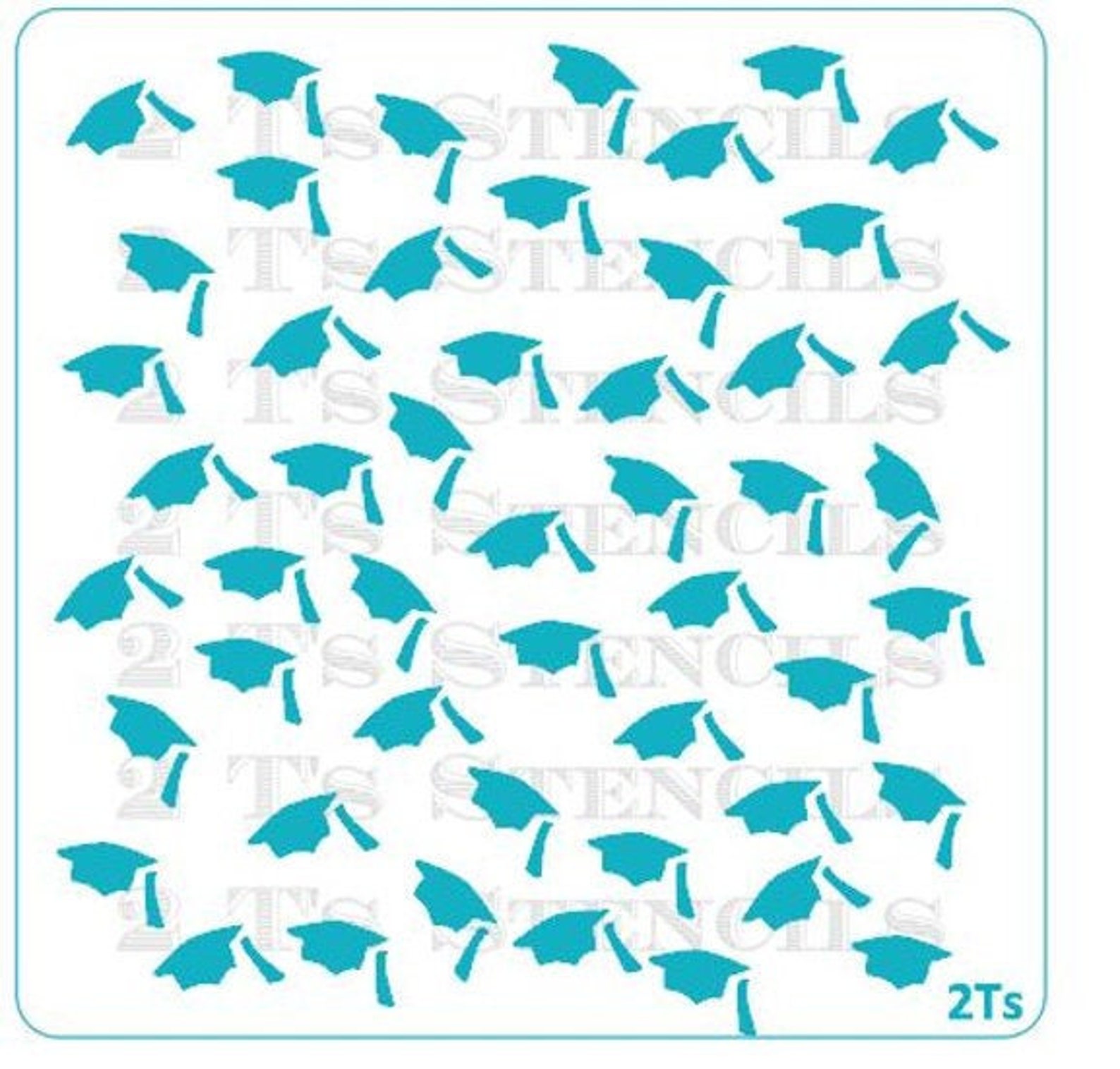 FAST SHIPPING Grad Cap Stencil Graduation Cookie Stencil Etsy