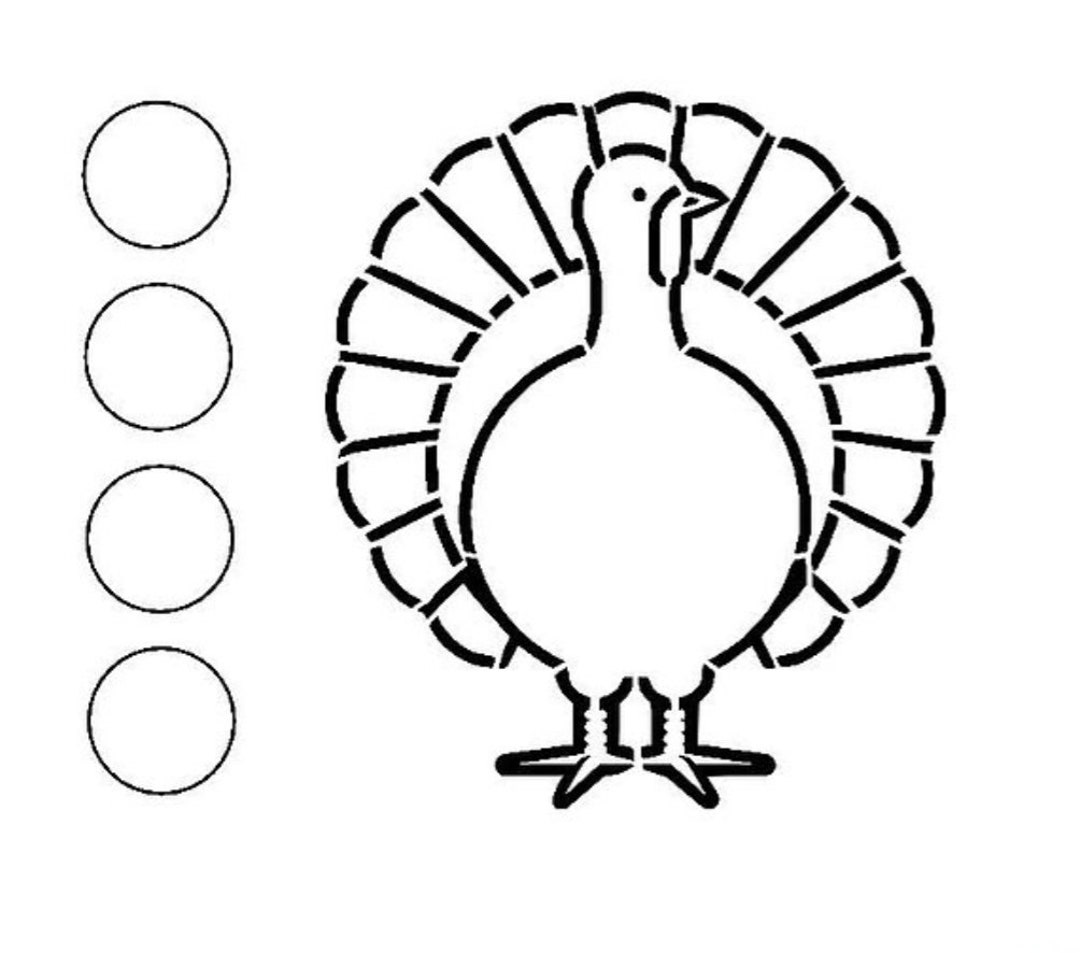 Thanksgiving Turkey Faces Stencils for Cookies – Confection Couture Stencils