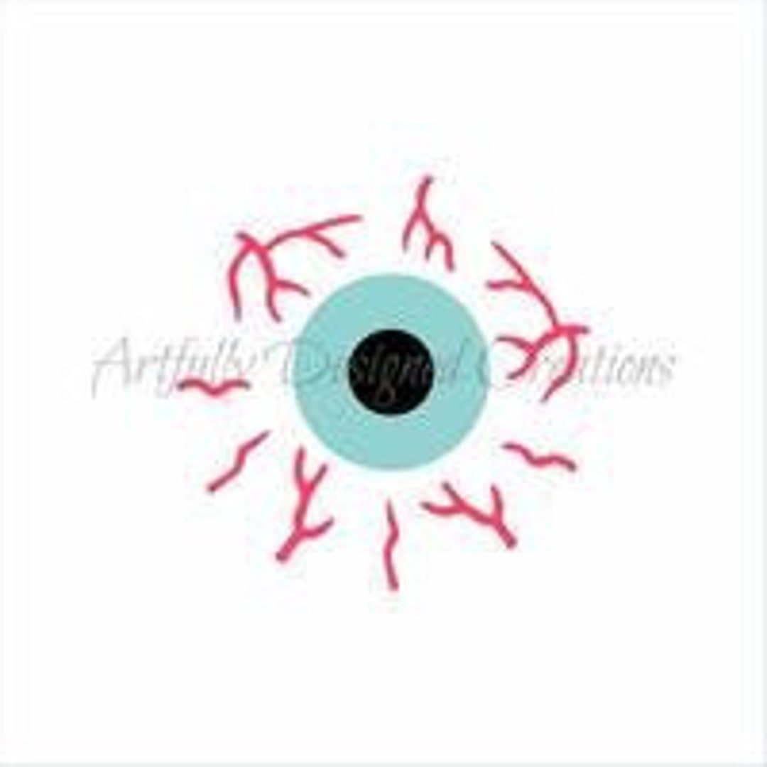 FAST SHIPPING Spooky Eyeball Stencil Cookie Stencil Etsy