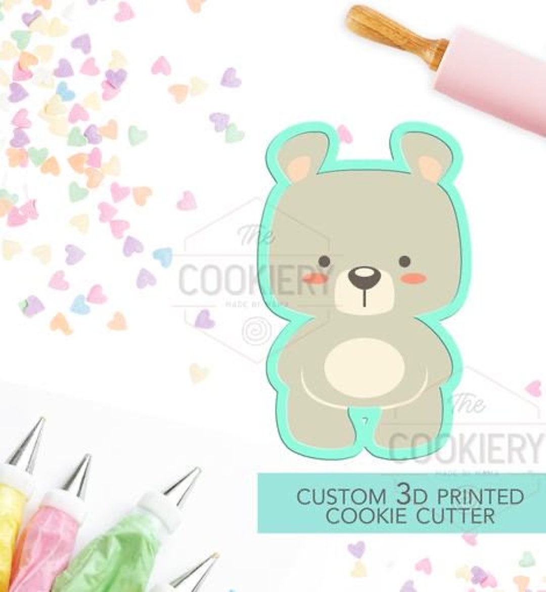 Teddy Bear Rattle Cookie Cutter