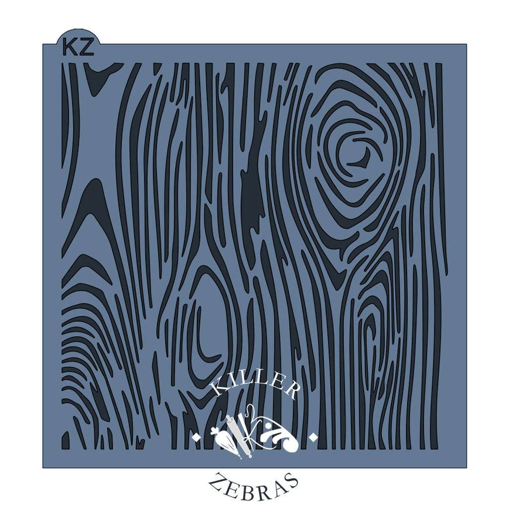 fast shipping wood grain stencil etsy