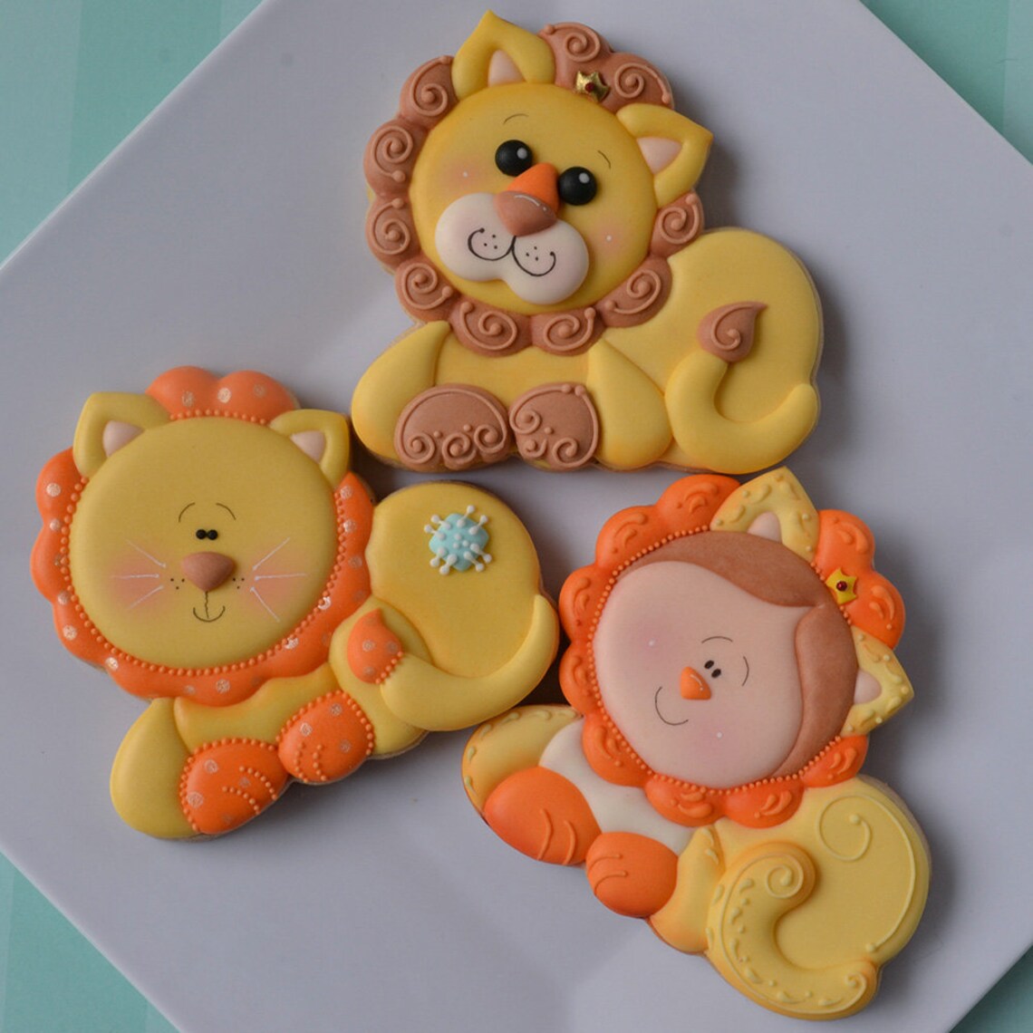 FAST SHIPPING Jungle Animal Cookie Cutter Set Baby Shower Etsy