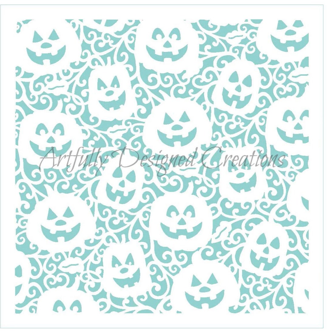 FAST SHIPPING!! Jack O'lantern Stencil, Jack Faces Stencil, Halloween ...