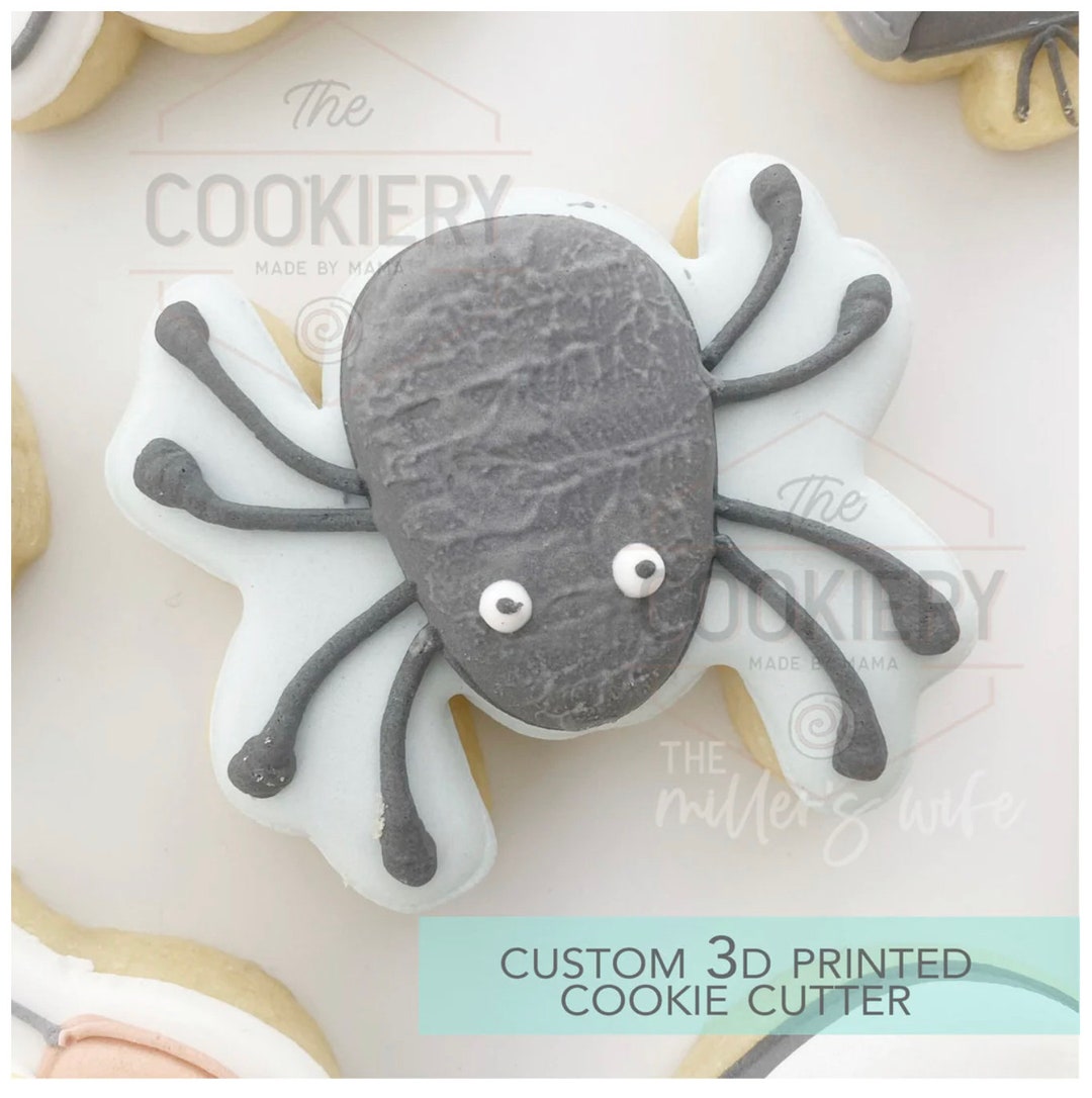 FAST SHIPPING Cute Spider Cookie Cutter, Halloween Spider Cookie Cutter