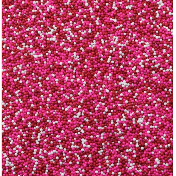 FAST Shipping! Valentines Nonpareils Sweetapolita Sprinkles 4oz bottle (1/2 cups/NET 2.9oz), Valentines Sprinkles, Heart Sprinkles, Love