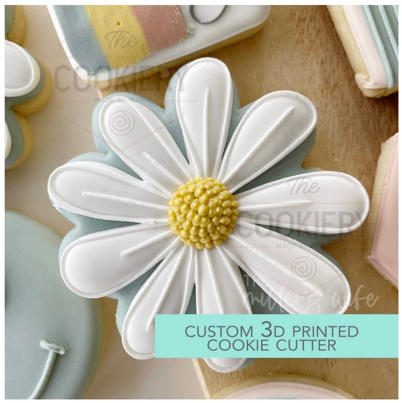 FAST SHIPPING Daisy Flower Cookie Cutter Cookie Cutter Etsy