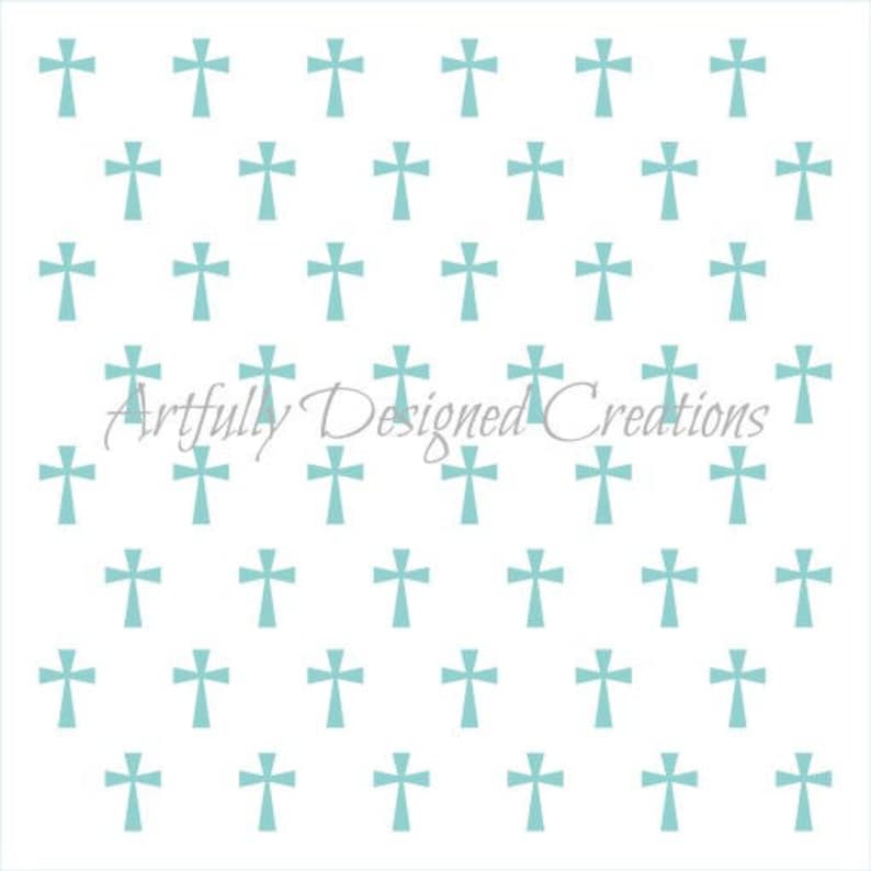 Cross Stencil - Etsy