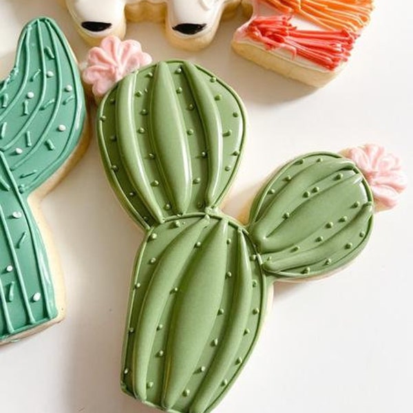 Fast Shipping! Prickly Pear Cactus Cookie Cutter by Brighton Cutters