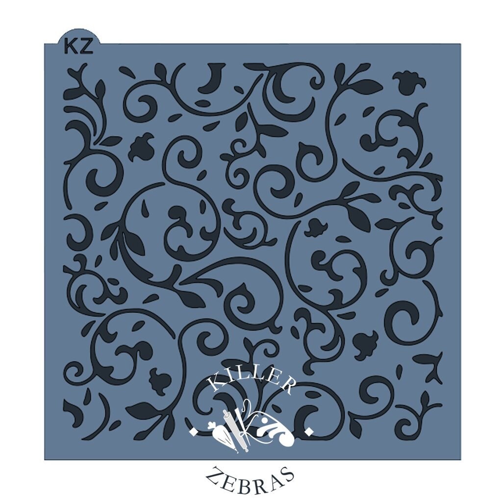 Filigree Stencil | Etsy