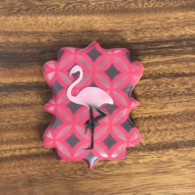 Flamingo Cookie Stencil Flamingo Stencil Flamingo in 2 sizes Stencil FAST SHIPPING! Flamingo Cookies Flamingos