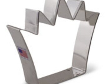 Fast Shipping!!! Crown King  Cutter 4 1/4"x 3 3/4', Crown King Cookie Cutter, Crown King Cookie Cutter