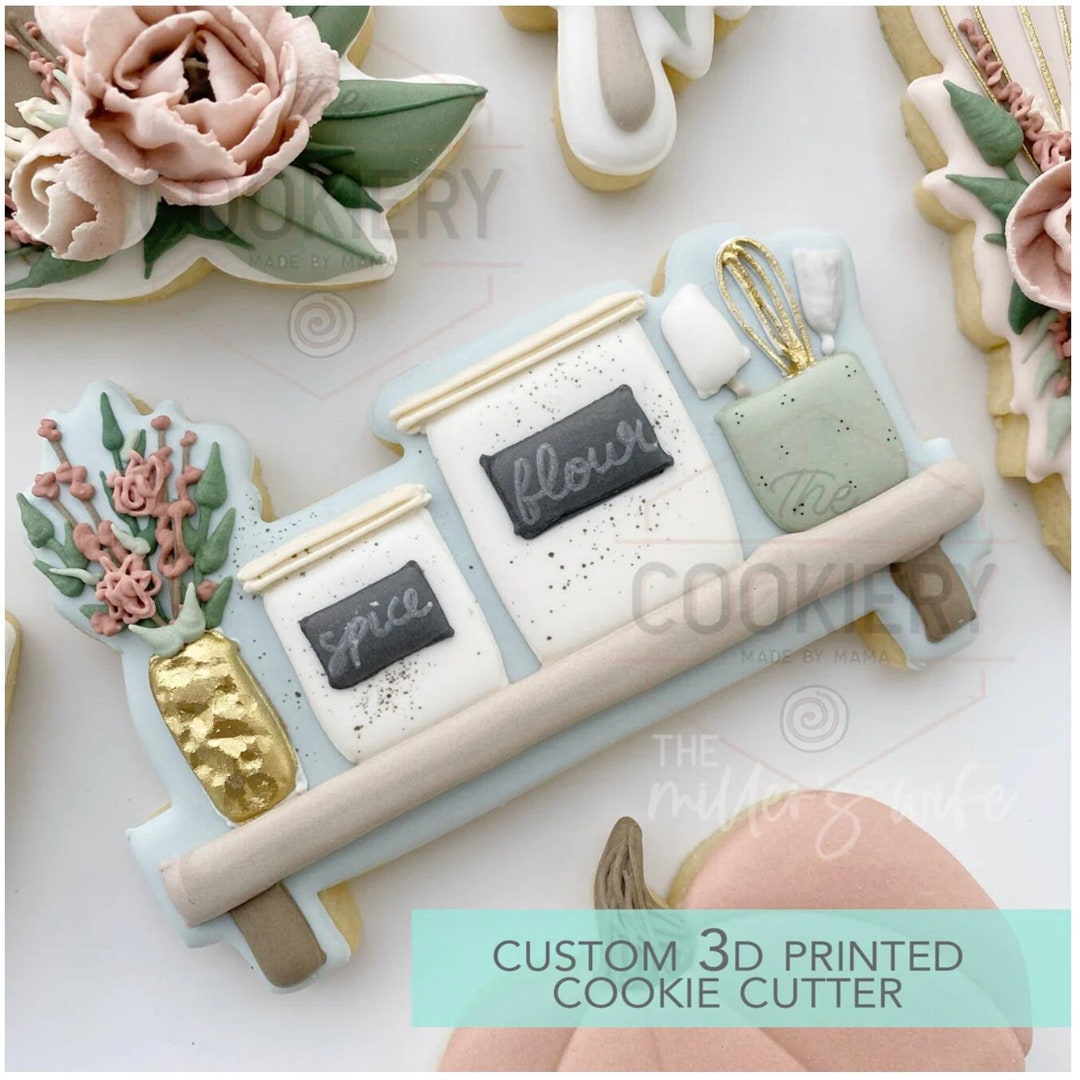 FAST SHIPPING Baking Shelf Cookie Cutter Baking Cookie Etsy