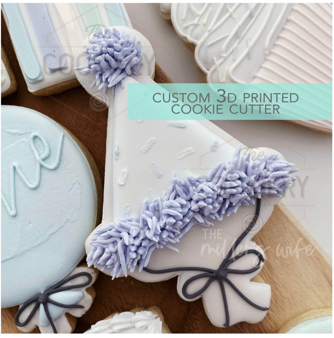 FAST SHIPPING Birthday Party Hat Cookie Cutter, Hat Cookie Cutter