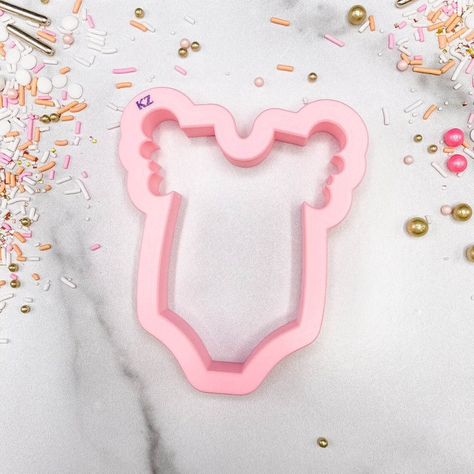 Fast Shipping Ruffled Onesie Cutter Baby Onesie Cookie Etsy