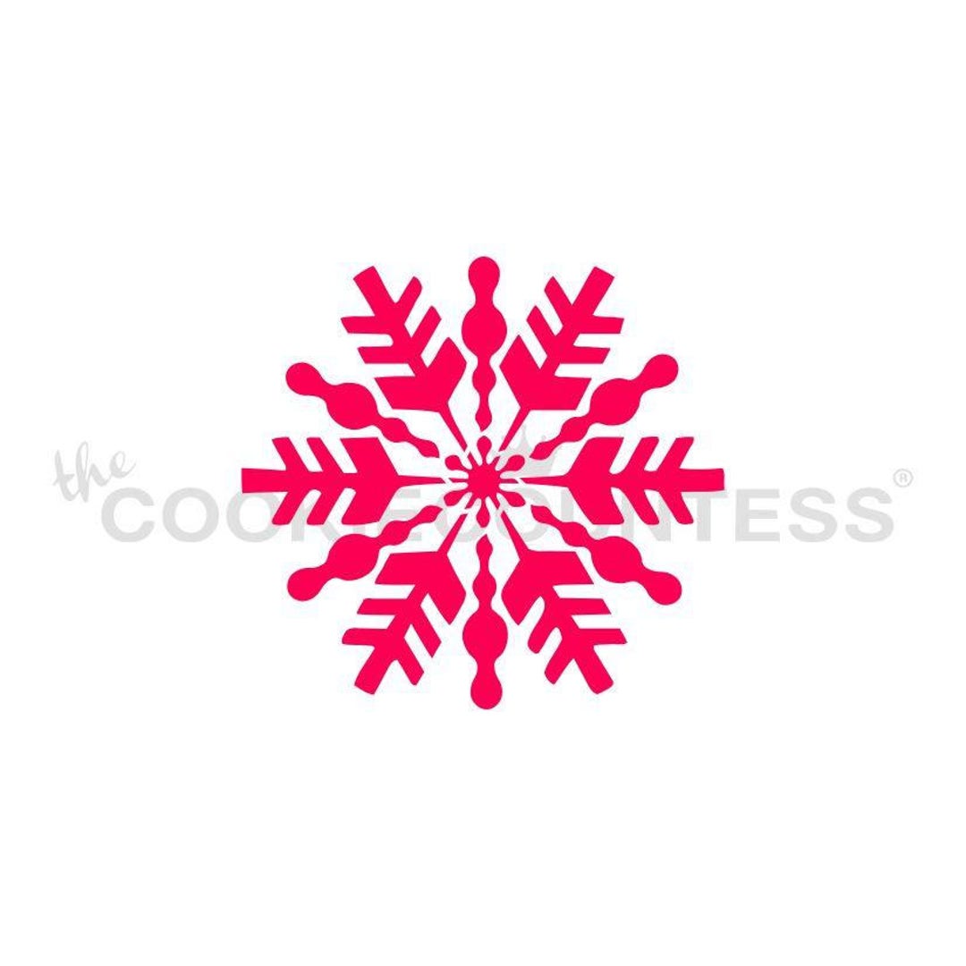 Snowflake 100 Stencil